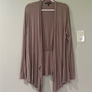 Olivia Sky Women's brown Open Front Cardigan